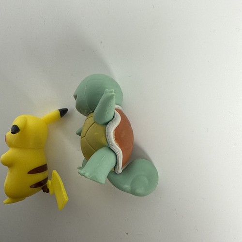 Pokemon Starter Bundle Squirtle Charmander Bulbasaur Pikachu Toy Figures (16) - Picture 10 of 18