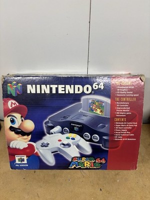 Nintendo 64 Konsole Mario Edition OVP mit Mario 64 Spiel voll funktionsfähig