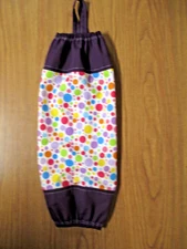 PLASTIC GROCERY BAG HOLDER/DISPENSER - KITCHEN-LAUNDRY-GARAGE STORAGE/ORGANIZING