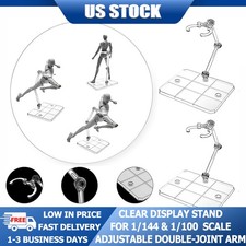 Adjustable Display Holder For 6" Action Figure Clear Plastic Holder 1/5/10/12pcs