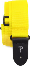 Perri'S Leathers Leather Guitar Strap - Naylon, Fits Electric, Jacquard, Adjusta