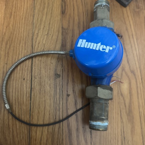 Hunter Hydrawise HC-100-FLOW 1" Flow Sensor for WiFi Web-Based Timer HC100FLOW