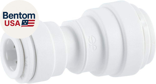 Speedfit 3/8 Inch OD X 1/4 Inch OD Reducing Union, Push to Connect Plastic Plumb