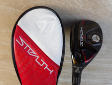 NEW TAYLORMADE STEALTH 2 PLUS  RESCUE 3 HYBRID 19 LOFT REGULAR FLEX LEFT HANDED