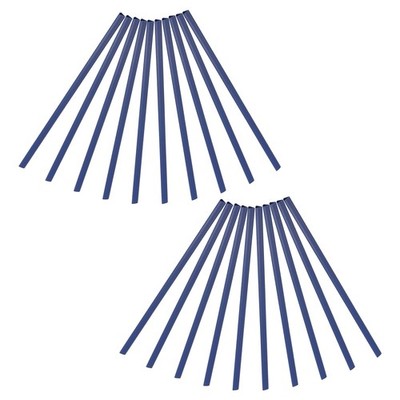 10mm Binding Bars, 20 Pcs Binding Bars Slide Grip 70 Sheets Capacity