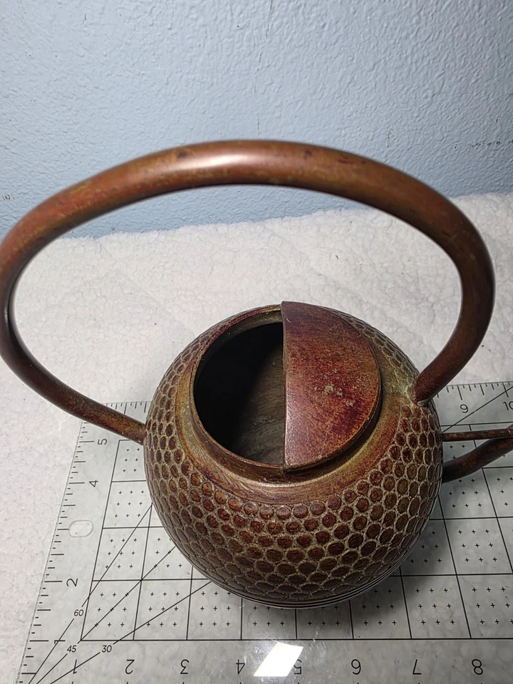 Lata de água vintage de bronze fundido/cobre para plantas Bonzai - Imagem 4 de 4