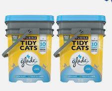 Purina Tidy Cats Clumping Cat Litter, Glade Clear Springs Multi 35 lb 2 pack