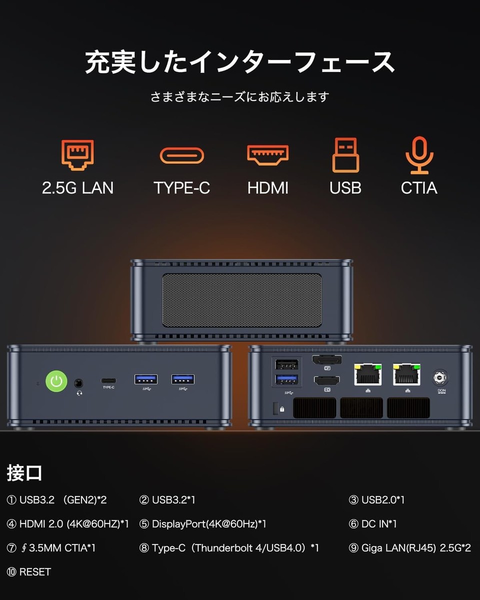 ミニPC GMKtec Nucbox K6 Ryzen 7 7840hs 32GB+1TB 612Cx3HYKrL._AC_SY200_QL15_.jpg