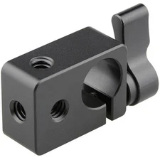 CAMVATE 15mm Rod Clamp, Black Lever