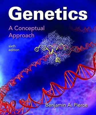 Genetics: A Conceptual Approach - Hardcover, by Pierce Benjamin A. - Very Good