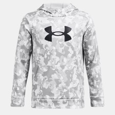 Under Armour Fleece Big Logo Printed Boys' Hoodie NWT Size L