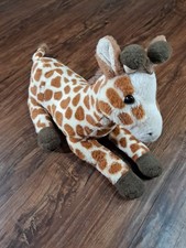 Toys "R" Us Geoffrey Lovey 2015 Giraffe Plush Stuffed Animal Laying 14" To Tail