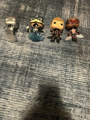 4 Funko Pops Out Of The Box All From Marvel In Good Condition