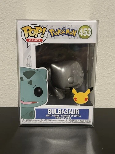 NEW!  Pokémon Funko 453 Silver Bulbasaur 25th Anniversary!