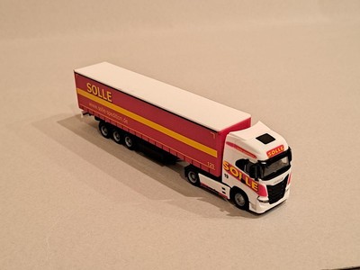 KEYENCE　IVECO 　S-WAY SOLLE spedition Keyence Iveco S-Way Solle Spedition Diecast Model Truck