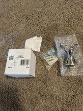 Delta Greydon J-Hook Wall Mounted Double Robe/Towel Hook Bath Hardware Chrome