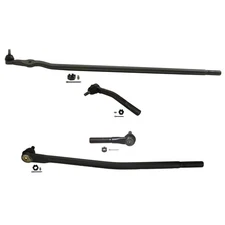MOOG Inner & Outer Tie Rod Link Ends Kit Set 4 PCS for Dodge Ram 2500 3500 4WD