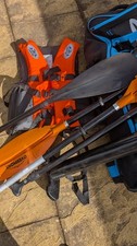 The Ride Rave (Blue) Paddle Board with rucksack