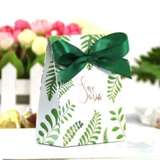50 feuilles de papier vert Candy drag Box Chocolate Pack coffret cadeau