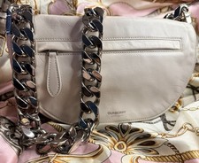 Burberry Olympia Lambskin Leather Chain Shoul...