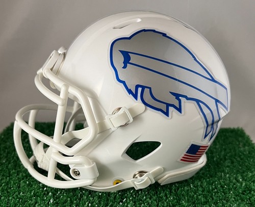 CUSTOM BUFFALO BILLS RIDDELL SPEED "NFL RIVALRY" MINI HELM - 2025 - Bild 4 von 5