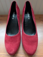 Ladies Hotter Shoes (Joanna) Claret. UK Size 7.5 New & Boxed. (EU size 41.5)