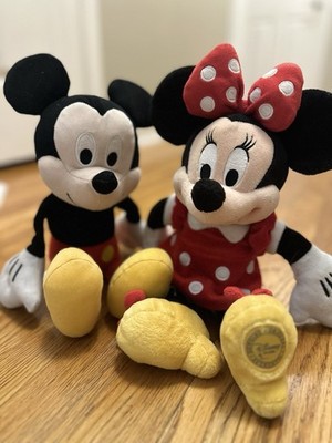Disney Mickey and Minnie Mouse Plush Toy Set