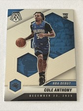 2020-21 Panini Mosaic Cole Anthony NBA Debut RC #268 Rookie Orlando Magic