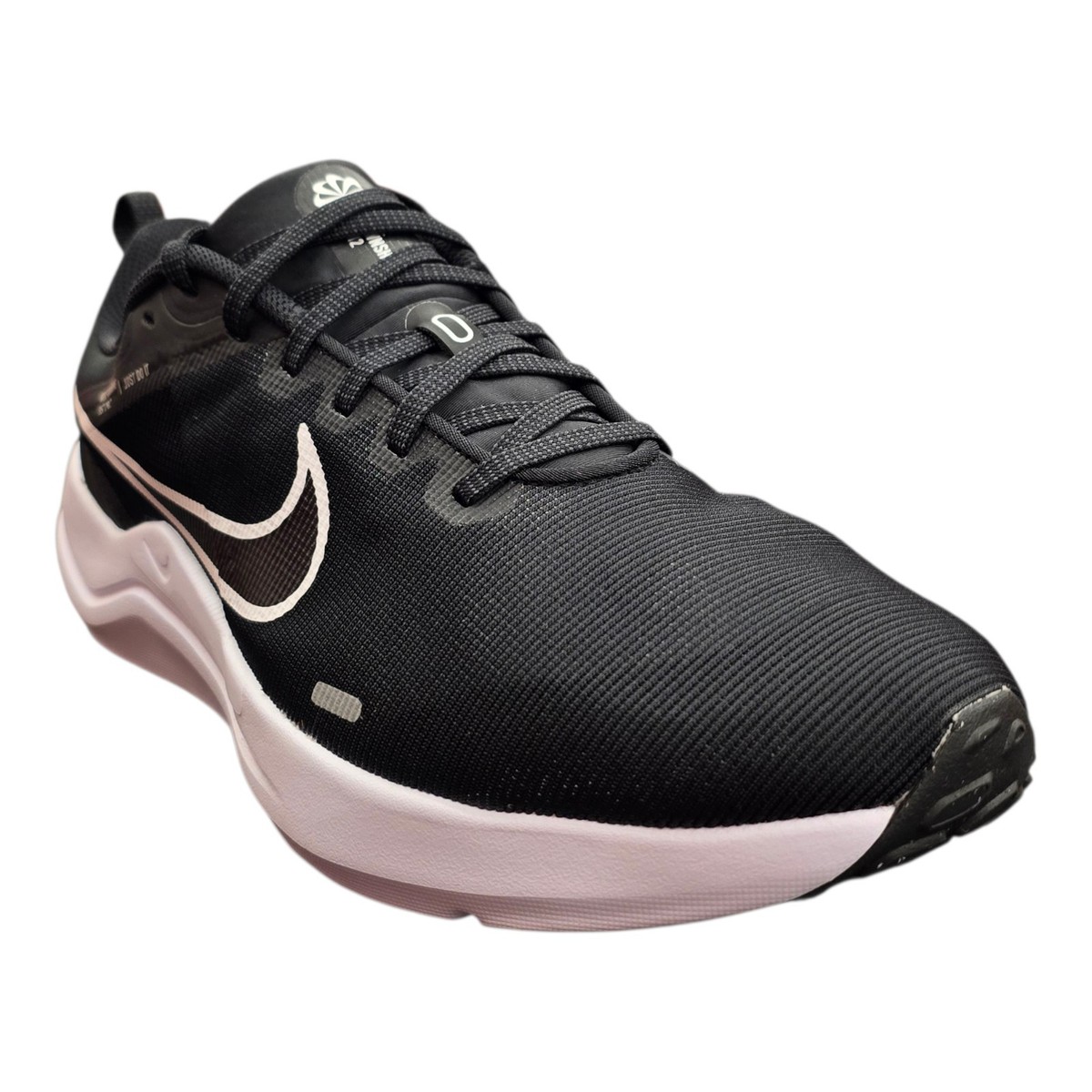 Nike Mens Downshifter 12 DD9293-001 Black Gym Running Shoes