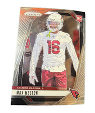 2024 Panini Prizm - Rookies Max Melton #376 Silver Prizm (RC)