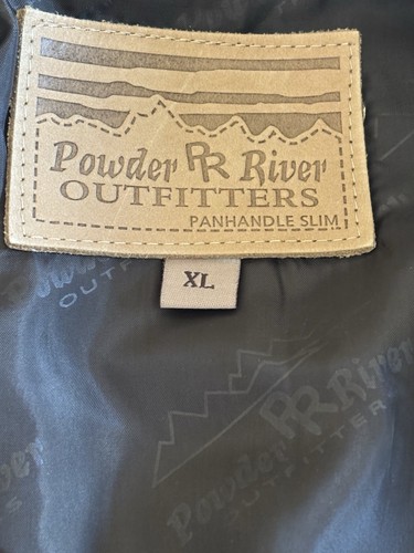 Powder River Outfitters Men's Wool Brown Heather Vest XL Cowboy Western PR Ranch - Picture 8 of 10