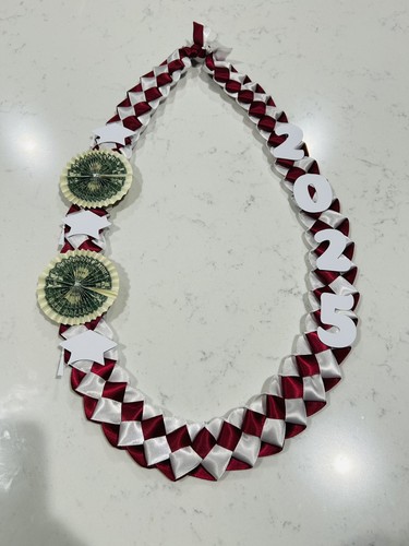 Wisconsin Lei Graduation Money Lei | eBay