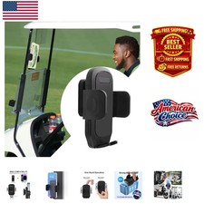 Magnetic Golf Cart Phone Holder Mount   Ultra Strong 6 N52 Magnets for Stability