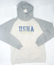 NEW USNA Navy Midshipmen Hoodie Hooded Sweatshirt Women Ladies L Large MWT GDX6