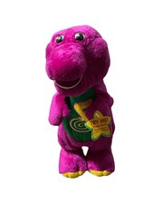 VTG Fisher Price Barney Dinosaur Dino Dance Singing Dancing Spin Toy