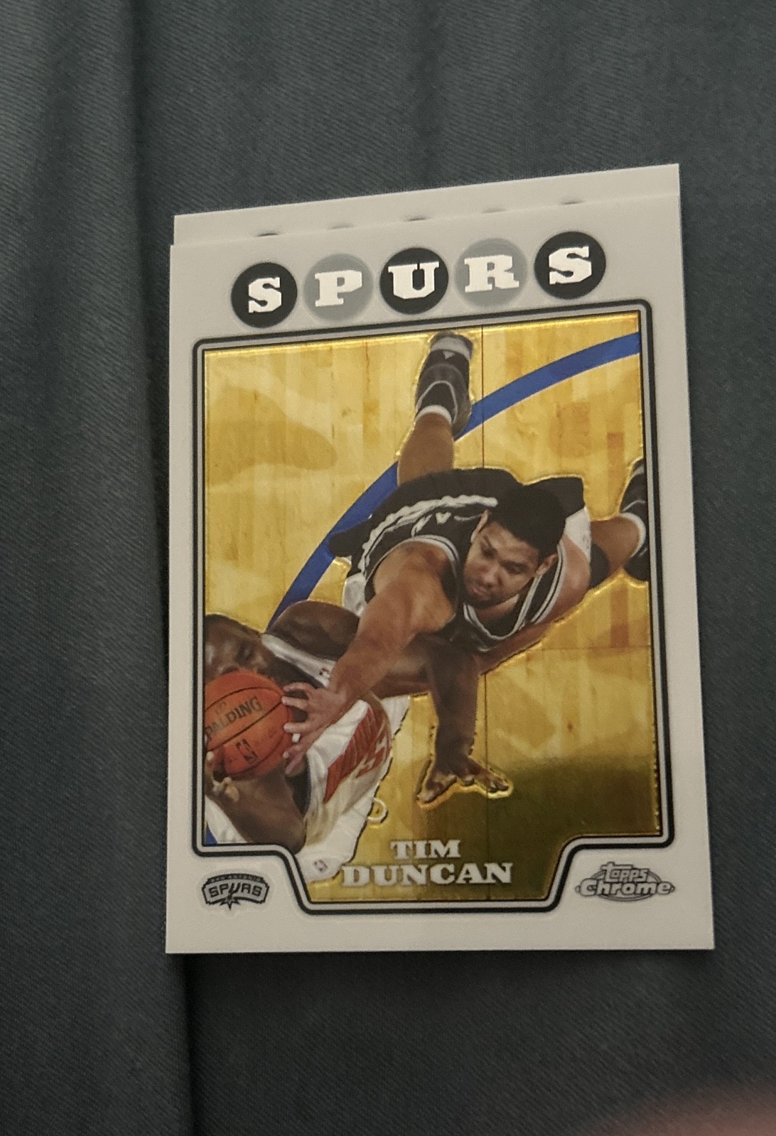 2008-09 Topps Chrome - Tim Duncan #21