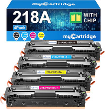 Toner Cartridge for HP 218A Color LaserJet Pro 3201dw 3301fdw 3301cdw 3301sdw