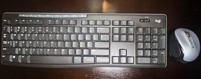 Logitech K270 With Logitech M325 Mouse   NO Unifying Dongle Included  