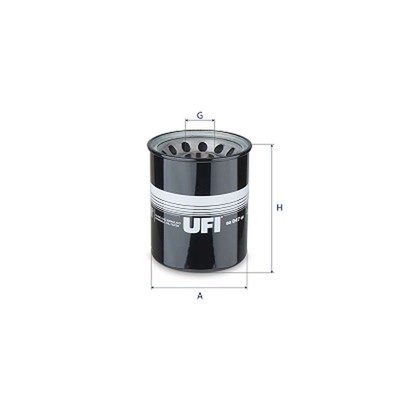 ORIGINAL  Ufi 80.047.00 Filter, Arbeitshydraulik