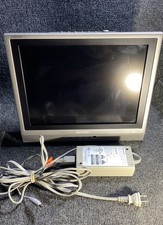 Sharp Aquos LC-13S1U-S Liquid Crystal TV and Remote Retro Gaming Swivel Mount
