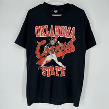 Vintage 90s Oklahoma State Cowboys Baseball Shirt XL Screen Stars Single Stitch