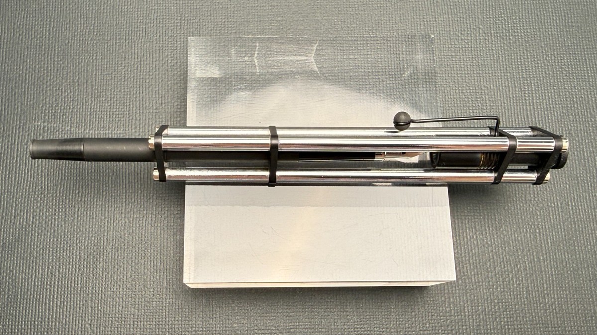 Parafernalia Big Revolution Fountain Pen (No Box/Papers) - Chrome
