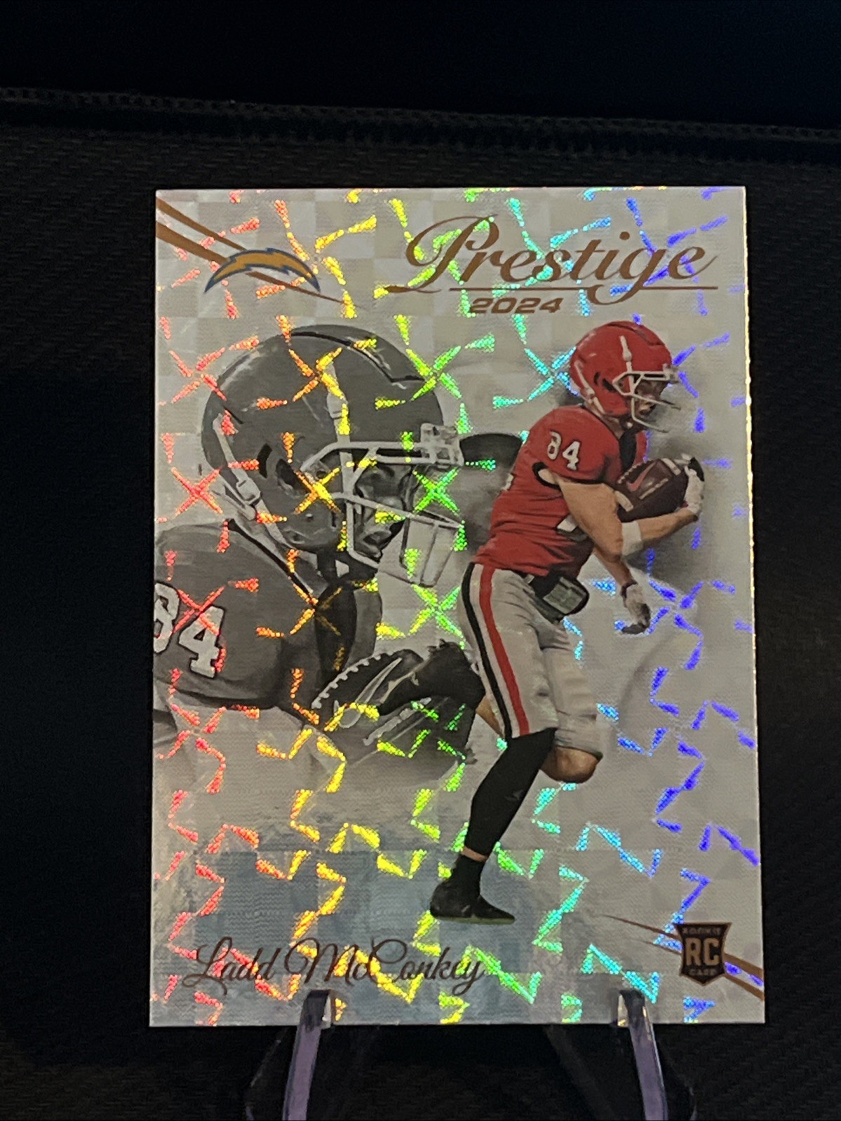 2024 Panini Prestige - Rookies Ladd McConkey #331 Xtra Points Diamond (RC)