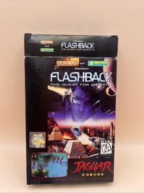 Flashback: The Quest For Identity 1994 for Atari Jaguar CIB