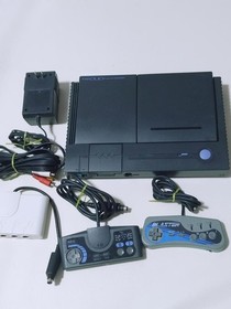 NEC PC Engine Duo PI-TG8 TurboDuo Console with 2 Controllers Tested Japan