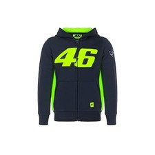 (TG. 10-11 anni) Valentino Rossi Felpa 46,Ragazzo,10/11,Blu - NUOVO