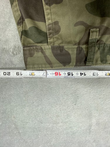 Dockers Alpha Slim Chino Pants Men's 36x32 Green Camouflage Pockets Flat Front - Picture 9 of 12