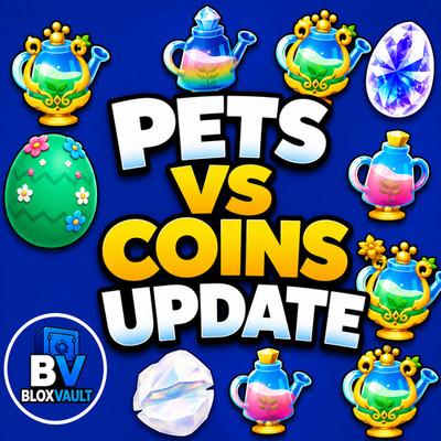   PETS VS COINS ITEMS PS99  PET SIMULATOR 99 - CHEAPEST!  