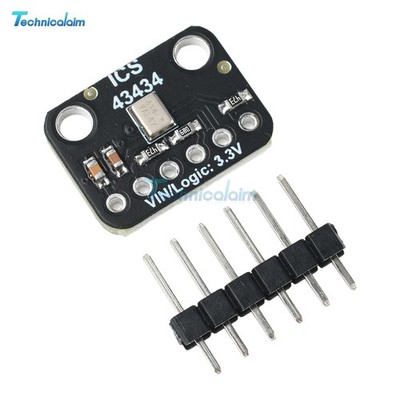 ICS-43434 I2S MEMS Digital Microphone Module Low-Pass Filter Module 65dBA SNR