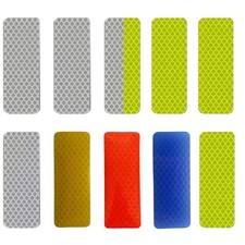 Reflektor Aufkleber 3x8cm Folie Band Streifen...